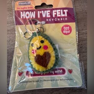 You Totally Guac My World Avocado Keychain
